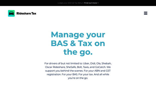 ridesharetax.com.au