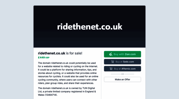 ridethenet.co.uk