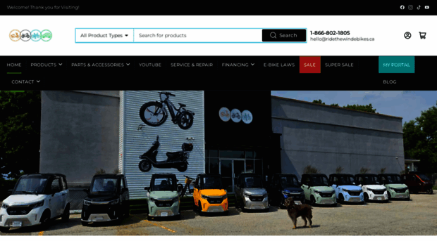 ridethewindebikes.com