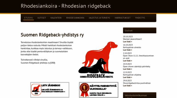 ridgeback.fi