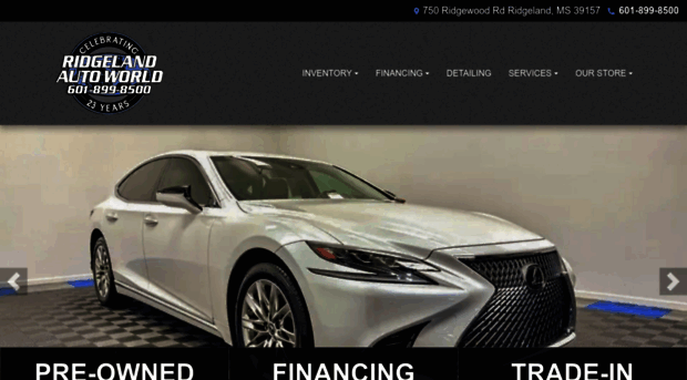 ridgelandautoworld.com