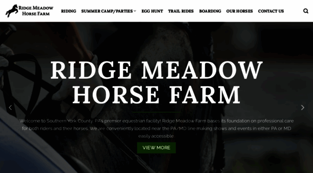 ridgemeadowhorsefarm.com