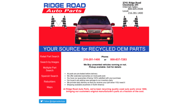 ridgerdauto.car-part.com