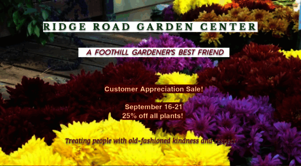 ridgeroadgardencenter.com