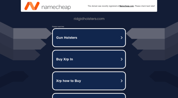 ridgidholsters.com