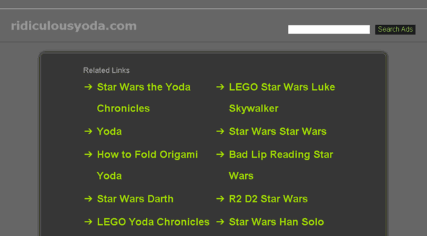 ridiculousyoda.com