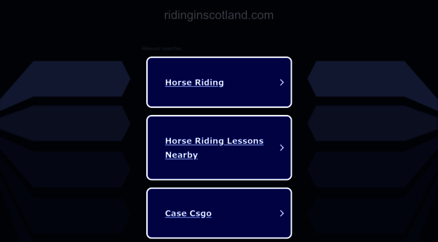 ridinginscotland.com