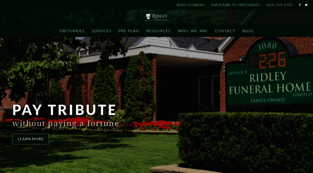 ridleyfuneralhome.com