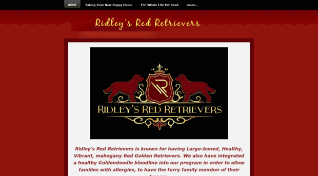 ridleysredretrievers.com