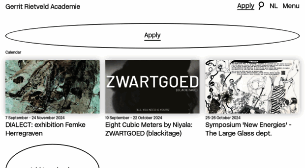 rietveldacademie.nl