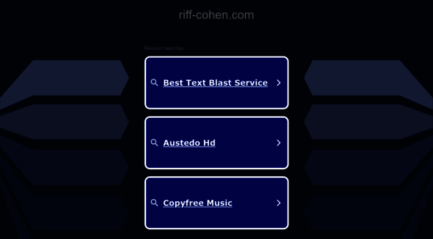 riff-cohen.com