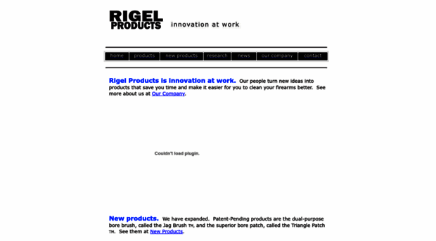 rigelproducts.com