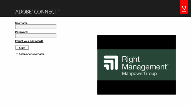 adobe connect login