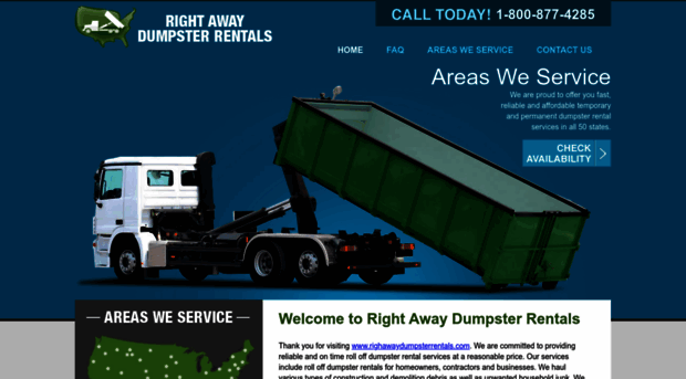 rightawaydumpsterrentals.com