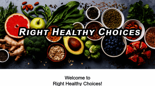 righthealthychoices.com