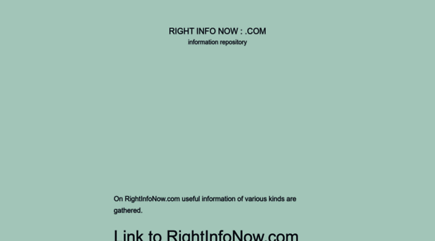 rightinfonow.com