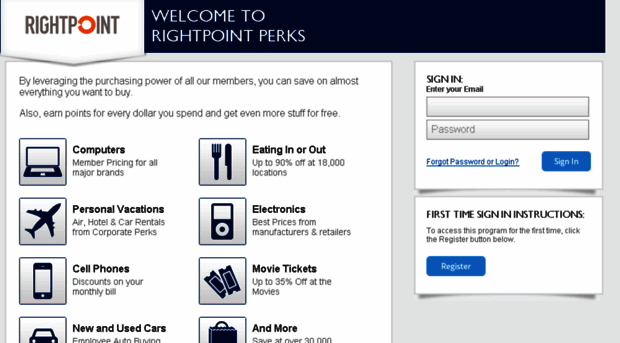 rightpoint.corporateperks.com