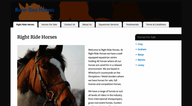 rightridehorses.co.uk