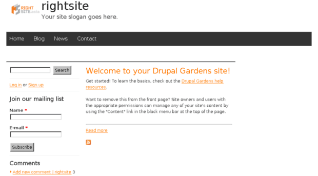 rightsite.drupalgardens.com