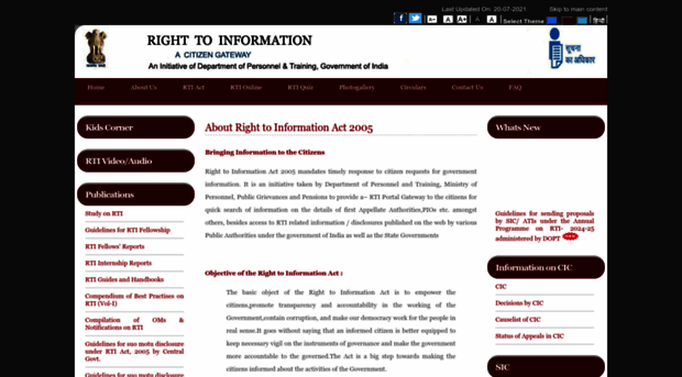 righttoinformation.gov.in