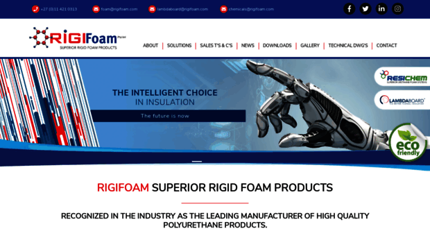 rigifoam.com