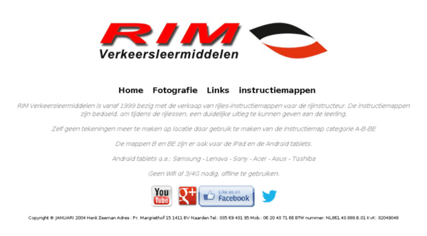 rijles-instructiemap.nl