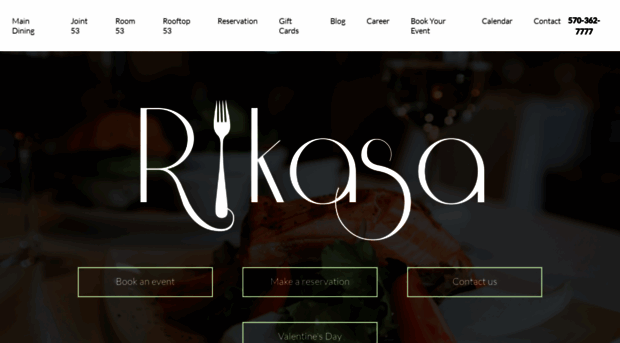 rikasarestaurant.com