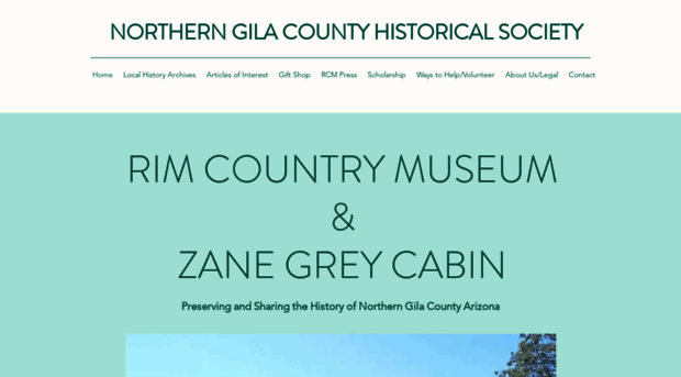 rimcountrymuseum.org