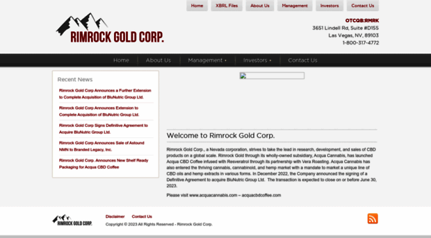 rimrockgold.com