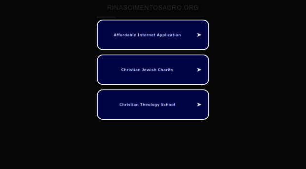 rinascimentosacro.org