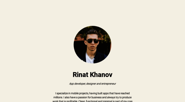 rinatkhanov.me