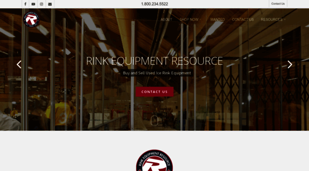 rinkequipmentresource.com