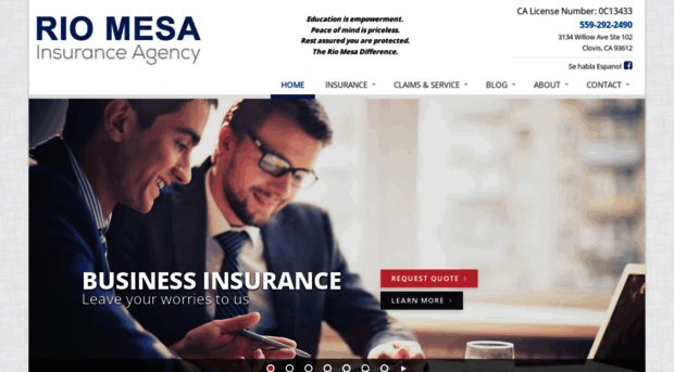 riomesainsurance.com