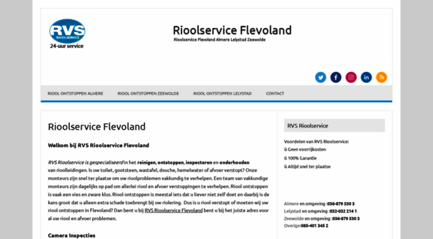 rioolservice-flevoland.nl