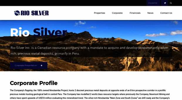 riosilverinc.com