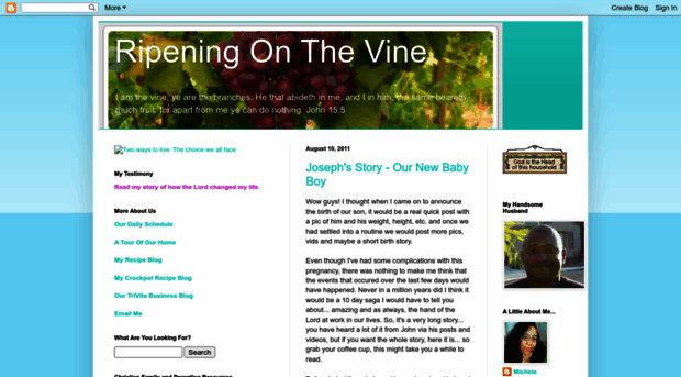 ripeningonthevine.blogspot.com