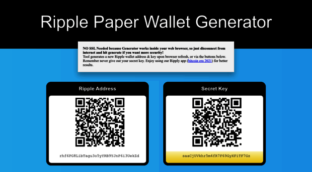 ripplepaperwallet.com