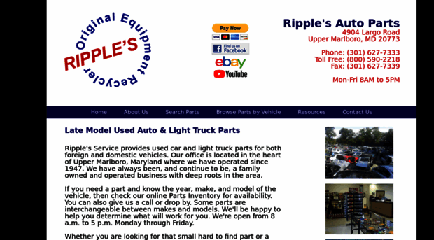 ripplesautoparts.com