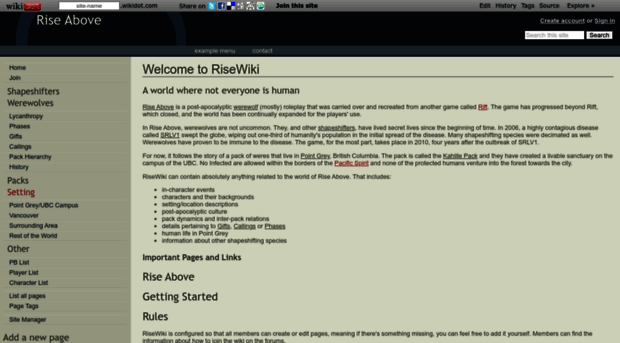 riseabove.wikidot.com