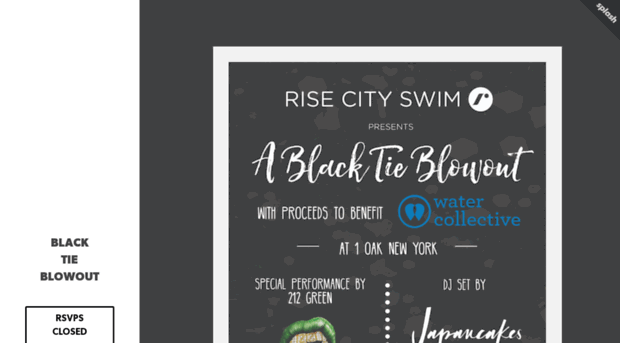 risecityswimblacktieblowout.splashthat.com