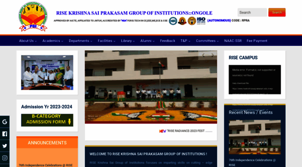 risekrishnasaiprakasam.edu.in