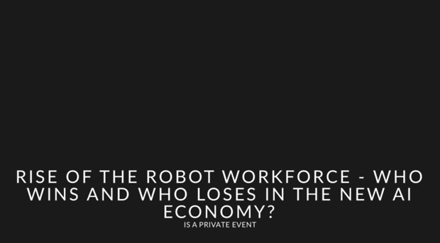 riseoftherobotworkforce.splashthat.com