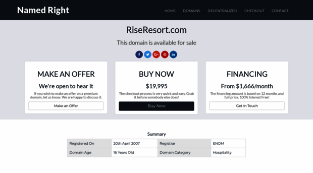 riseresort.com