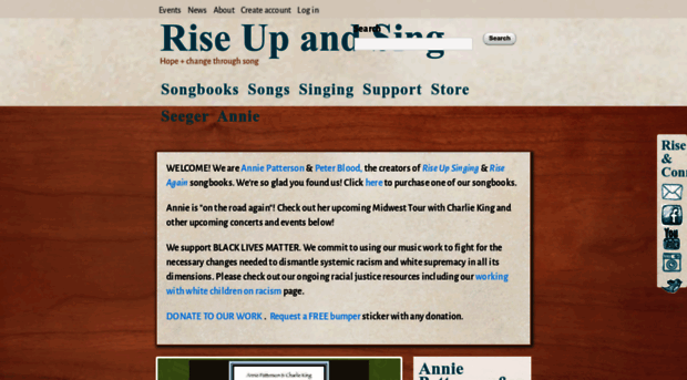 riseupandsing.org