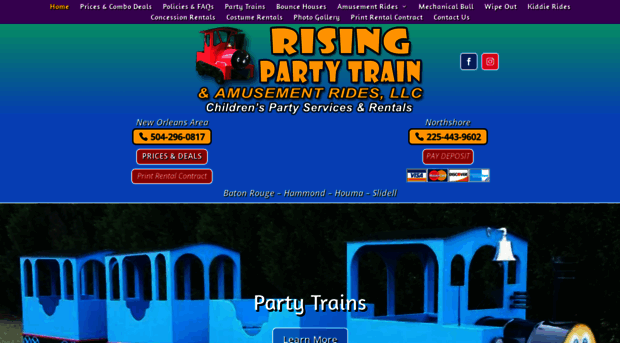 risingpartytrain.com