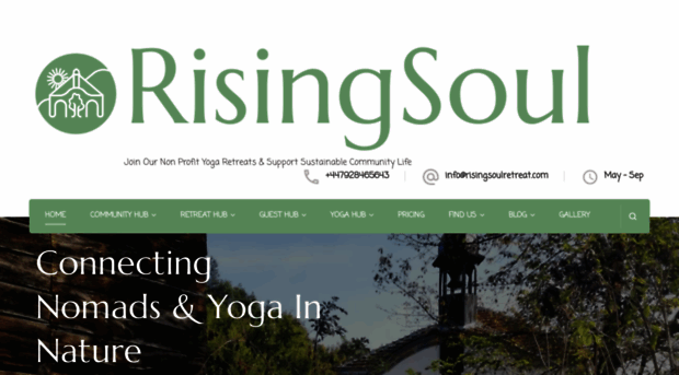 risingsoulretreat.com