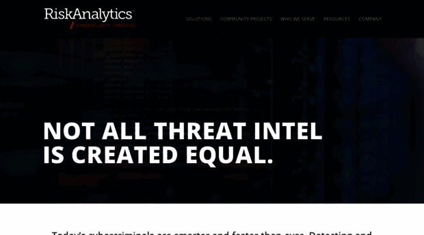 riskanalytics.com