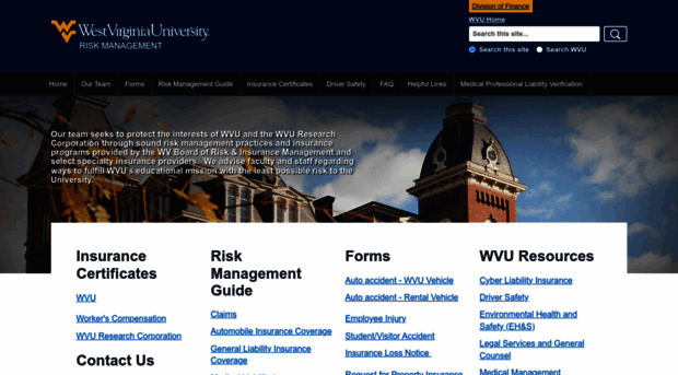 riskmanagement.wvu.edu