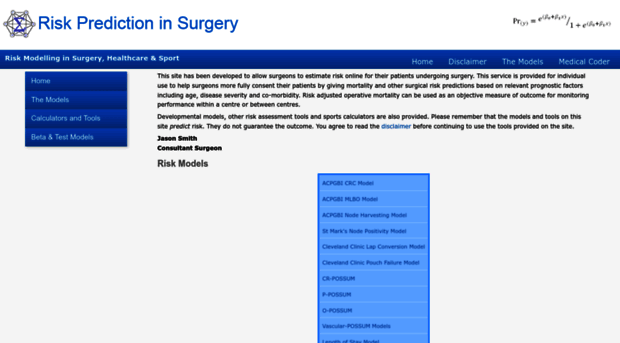 riskprediction.org.uk