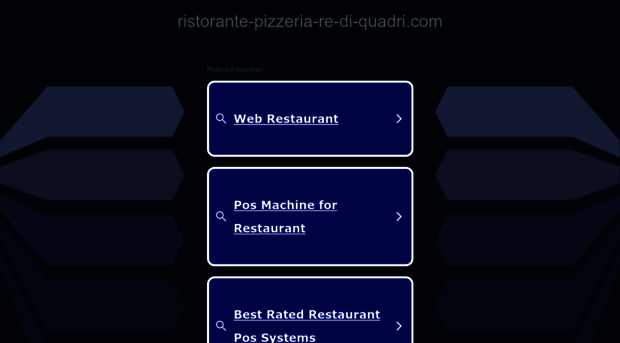 ristorante-pizzeria-re-di-quadri.com